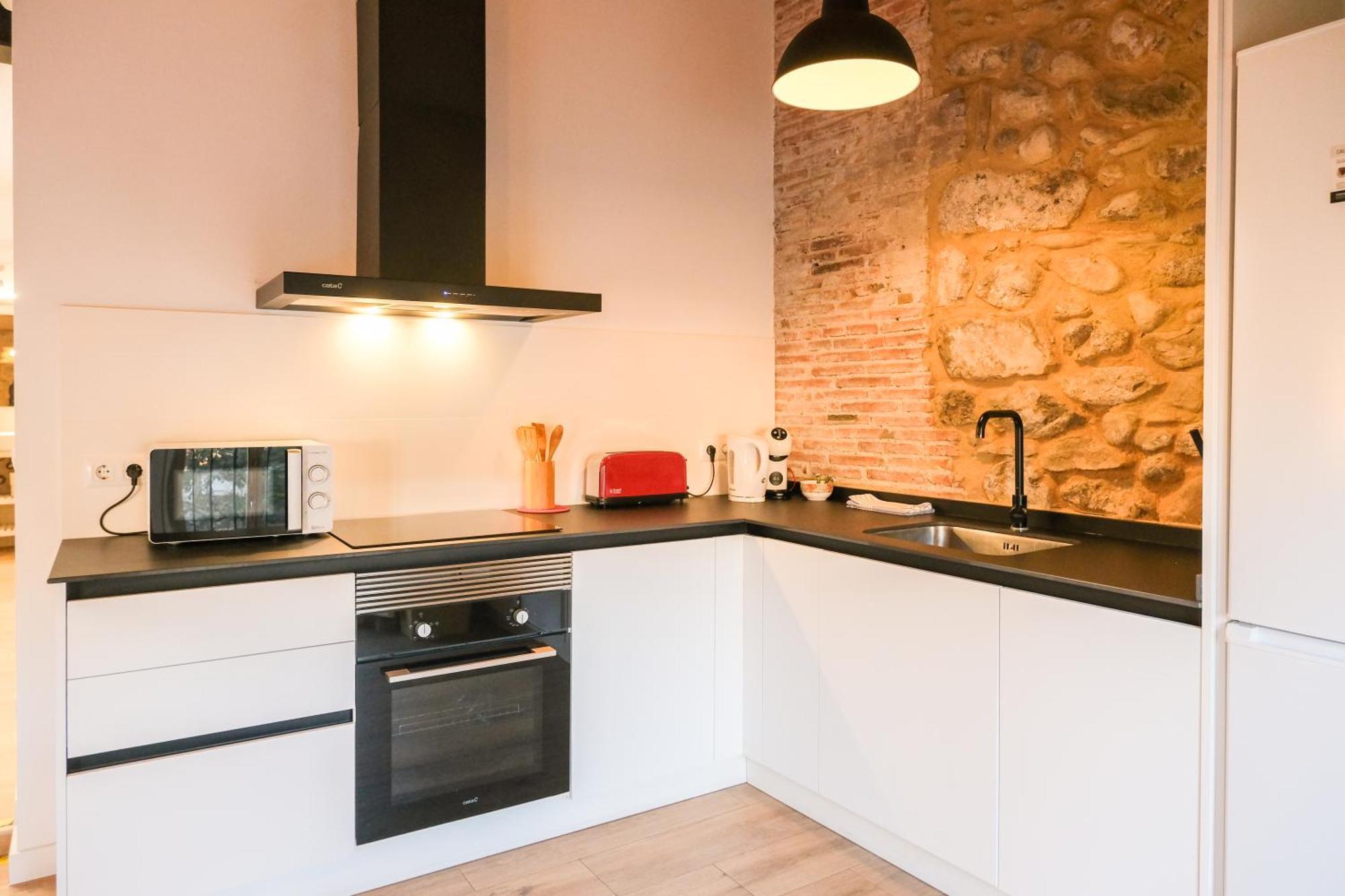 Ganganell Atic Apartamento Con Terraza En Besalú Esterno foto