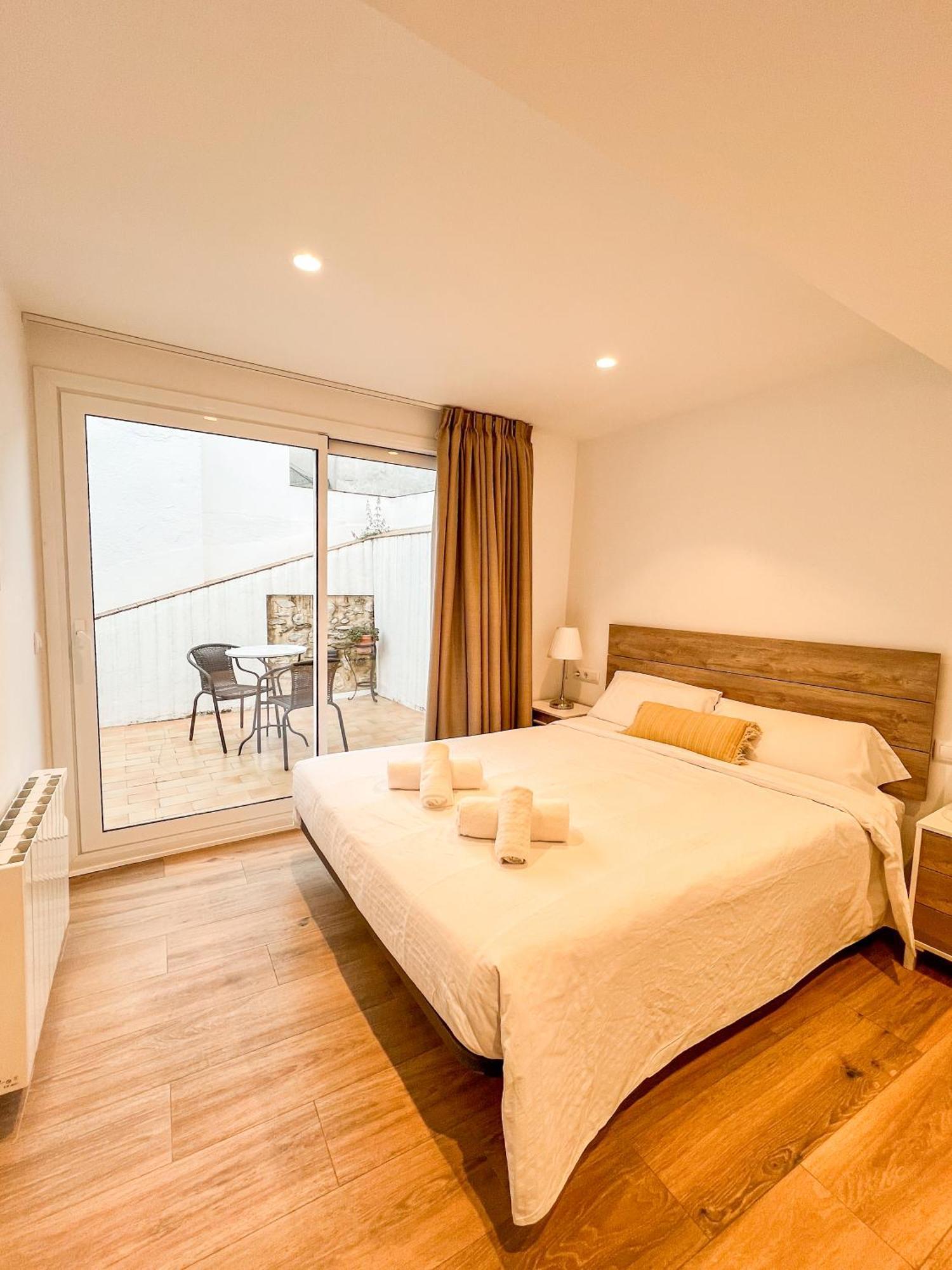 Ganganell Atic Apartamento Con Terraza En Besalú Esterno foto
